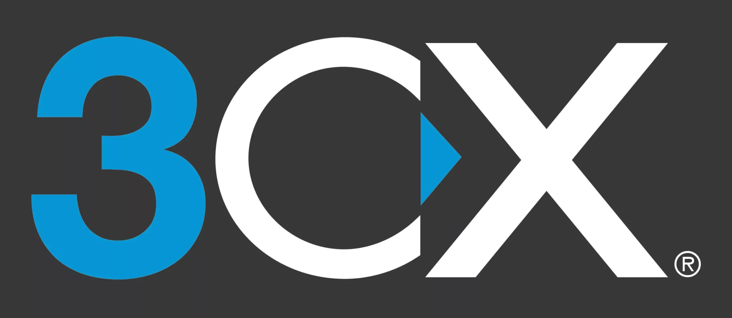 logo de 3CX, notre partenaire en téléphonie voip