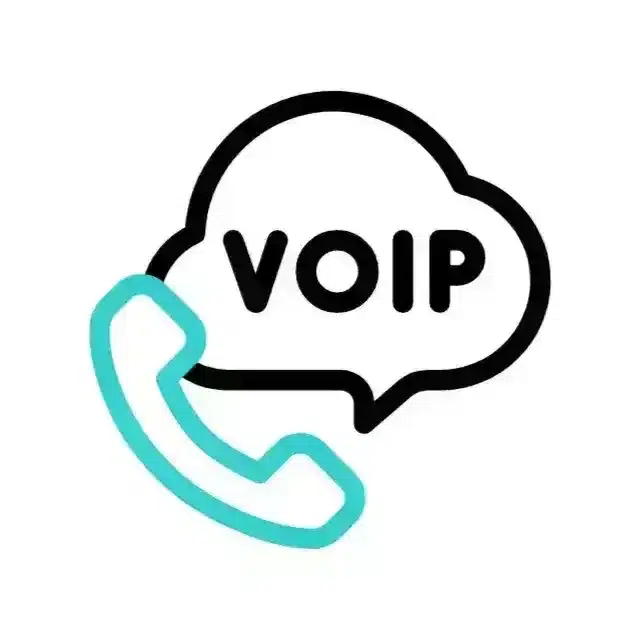 un gif d'un téléphone avec un nuage ù il est inscrit VOIP